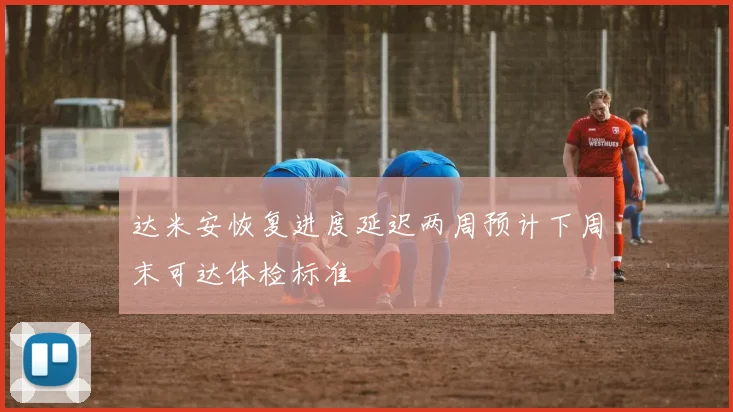 达米安恢复进度延迟两周预计下周末可达体检标准